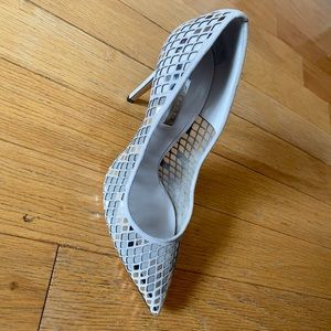 Casadie silver pumps - brand new